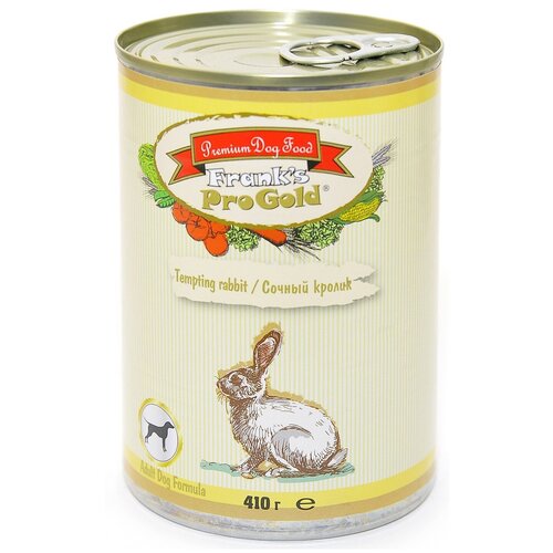 Franks ProGold консервы Консервы для собак Сочный кролик 69фо31 43635, 0,415 кг