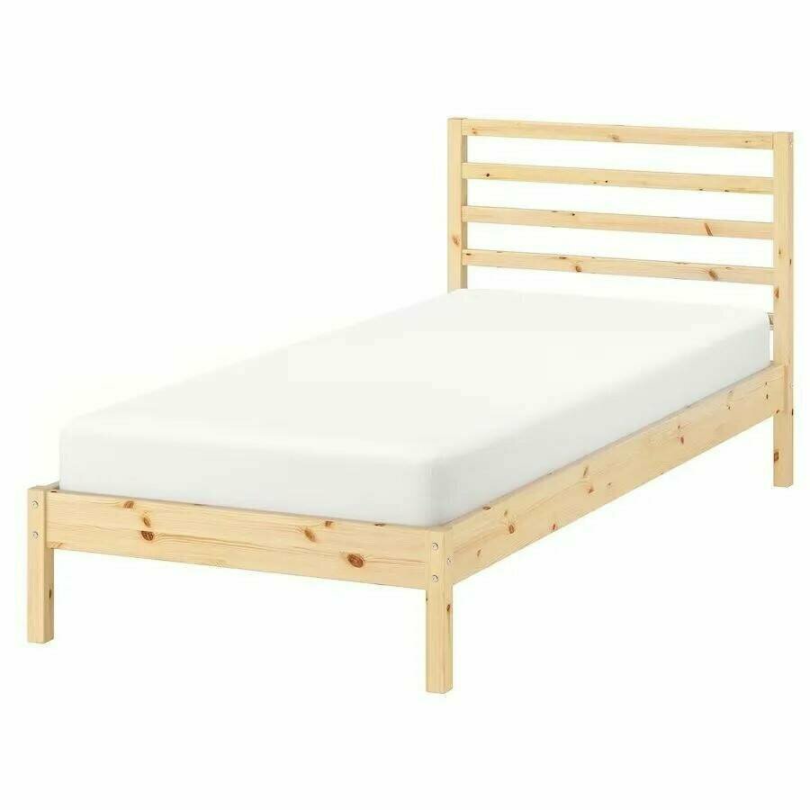 Деревянная кровать TARVA тарва 90х200 с реечным дном односпальная