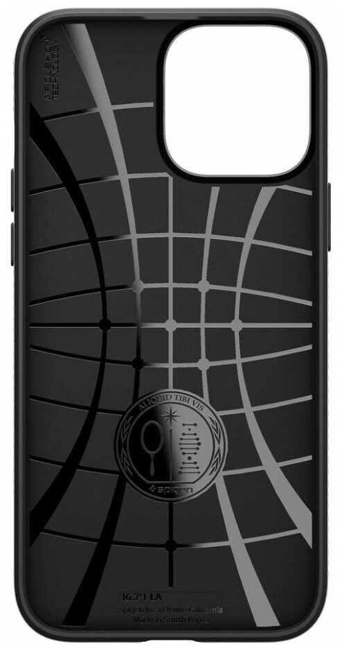 Защитный чехол Spigen Liquid Air для iPhone 13 Pro Matte Black