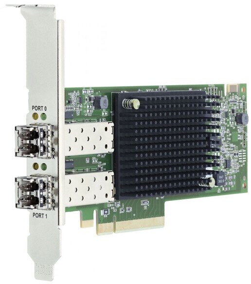 Broadcom Emulex LPe35002-M2 Gen 7 (32GFC), 2-port, 32Gb/s, PCIeGen4 x8, LC MMF 100m