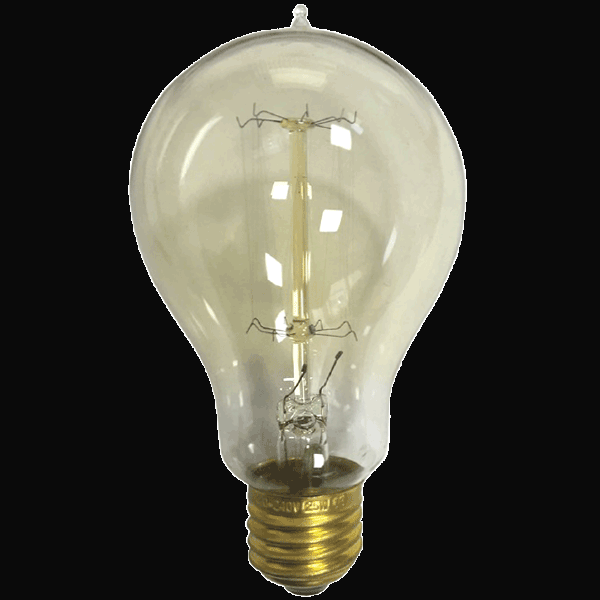 FL-Vintage PS60 60W E27 220В 60*108мм FOTON_LIGHTING - ретролампа накаливания груша