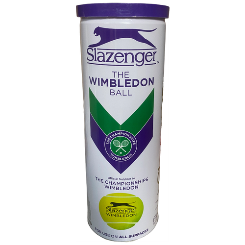 Мячи для большого тенниса Slazenger The Wimbledon ball х 3 мяча