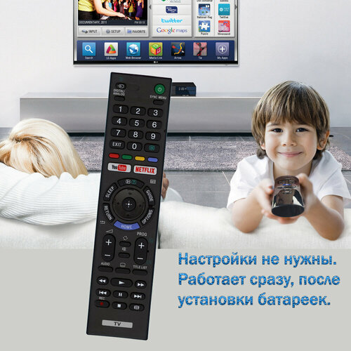 Пульт для телевизора Sony KDL-43WF665