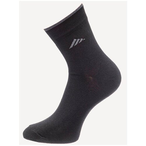 фото Мужские носки ростекс, 1 пара, классические, износостойкие, размер 44/46, черный