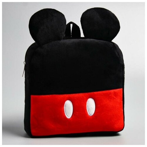 Рюкзак плюшевый Disney Mickey Style, Микки Маус (4688787) disney обложка для паспорта mickey микки маус