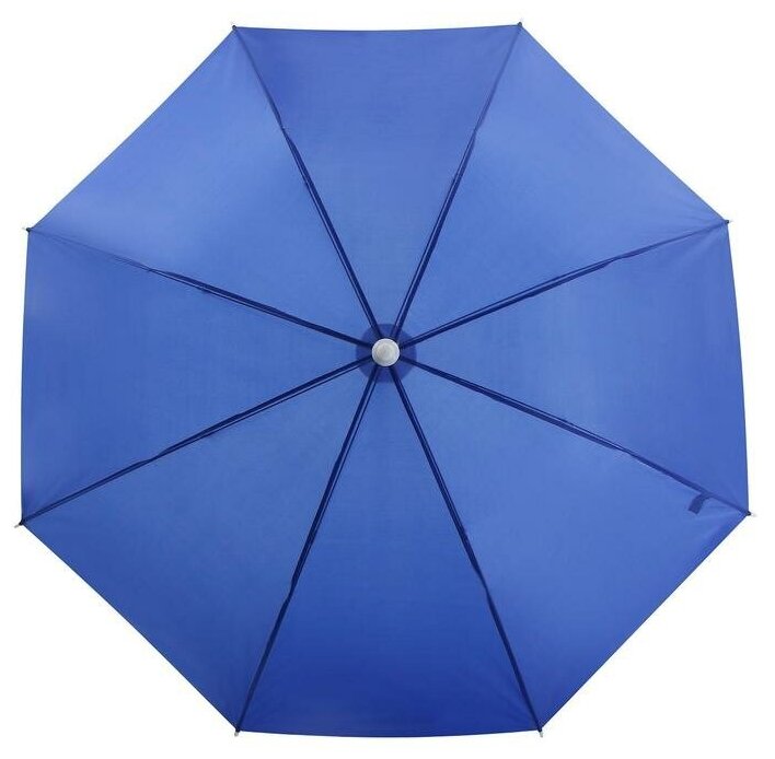 Зонт пляжный «Классика», d=160 cм, h=170 см, цвета микс - фотография № 7