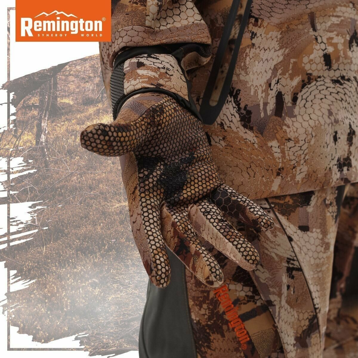 Перчатки Remington Gloves Places Yellow Waterfowl Honeycombs р. L/XL