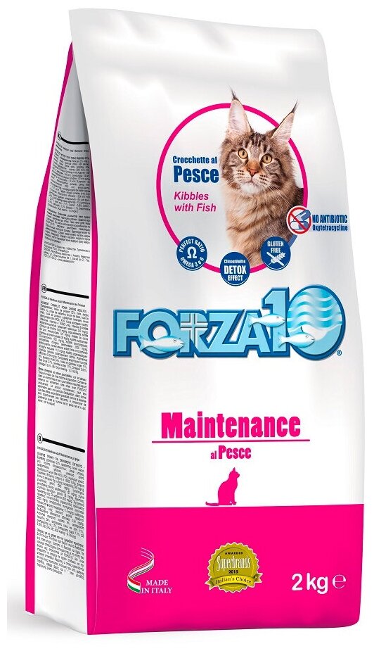 Корм Forza10 Maintenance для кошек, с рыбой, 500 г