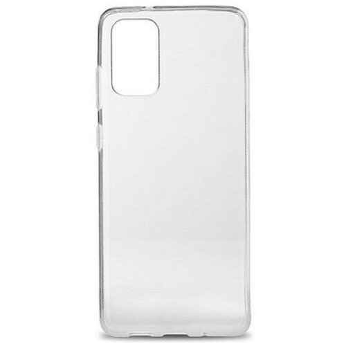 чехол накладка krutoff soft case женский день розовый пион для samsung galaxy a02s a025 черный Чехол Zibelino для Samsung A02s Ultra Thin Transparent ZUTC-SAM-A025F-WHT