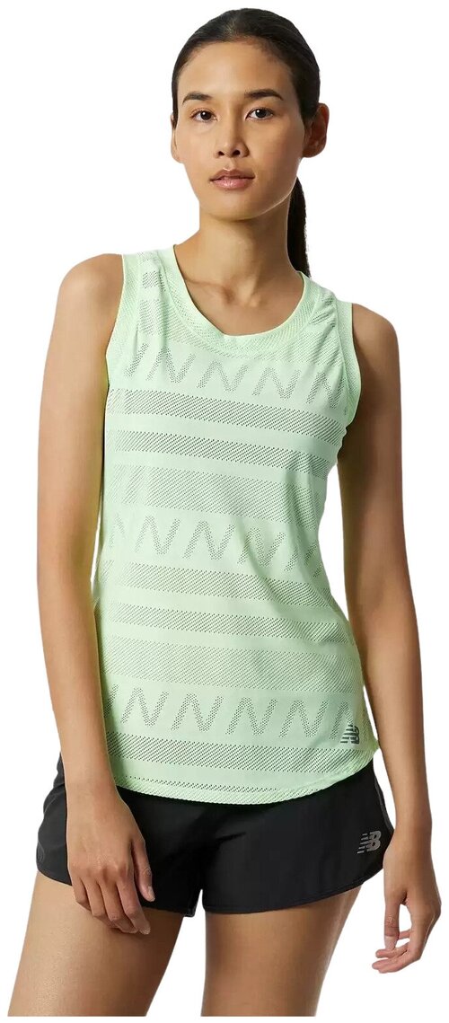 Майка New Balance Q Speed Jacquard Tank Женщины WT13276-VSG XS