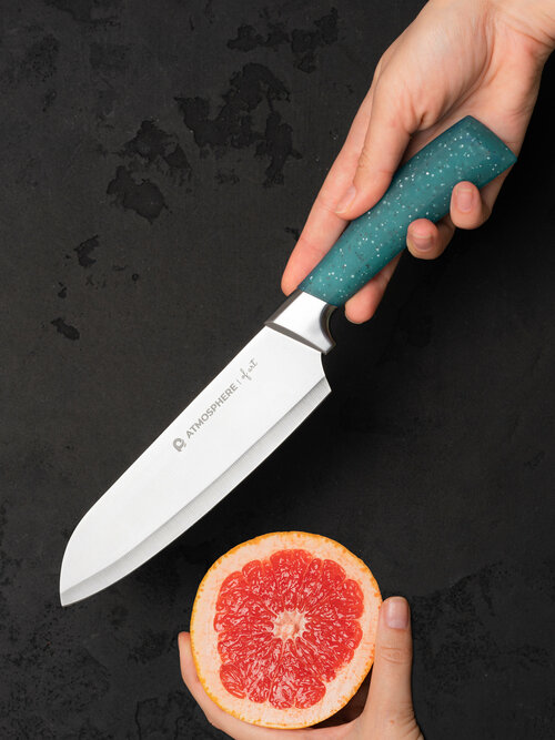 Нож кухонный сантоку Lazuro, 17.5 см