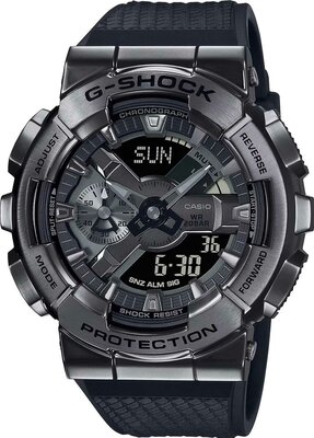 Наручные часы CASIO G-Shock GM-110BB-1A, черный, серый