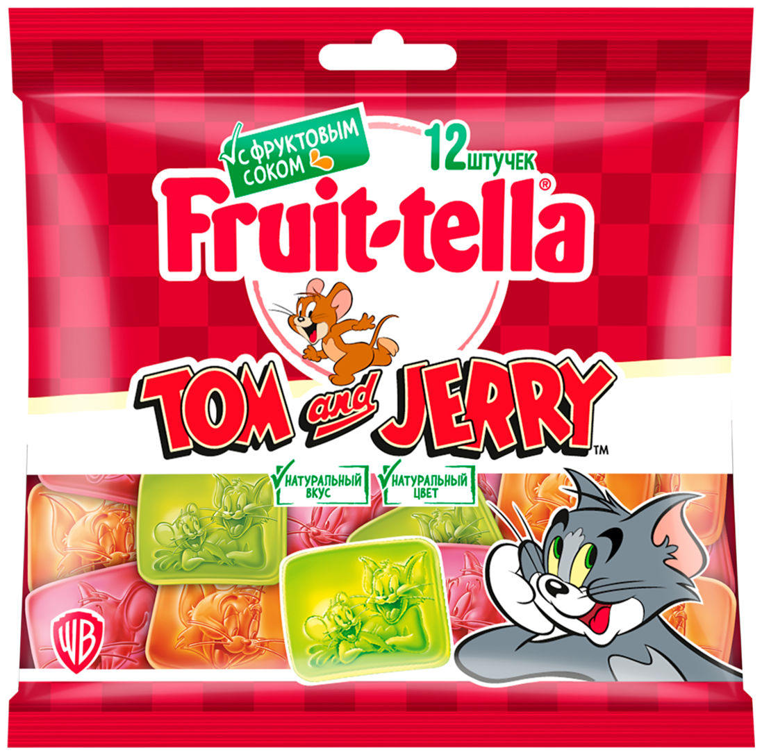 Мармелад жевательный Fruittella 2Д-Мини Tom&Jerry, 120 г - фотография № 9