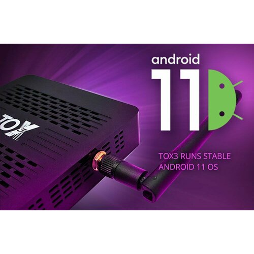 Android Smart TV Приставка TOX3 4/32 Ревизия №2 . Улучшенное охлождение тв приставка tox3