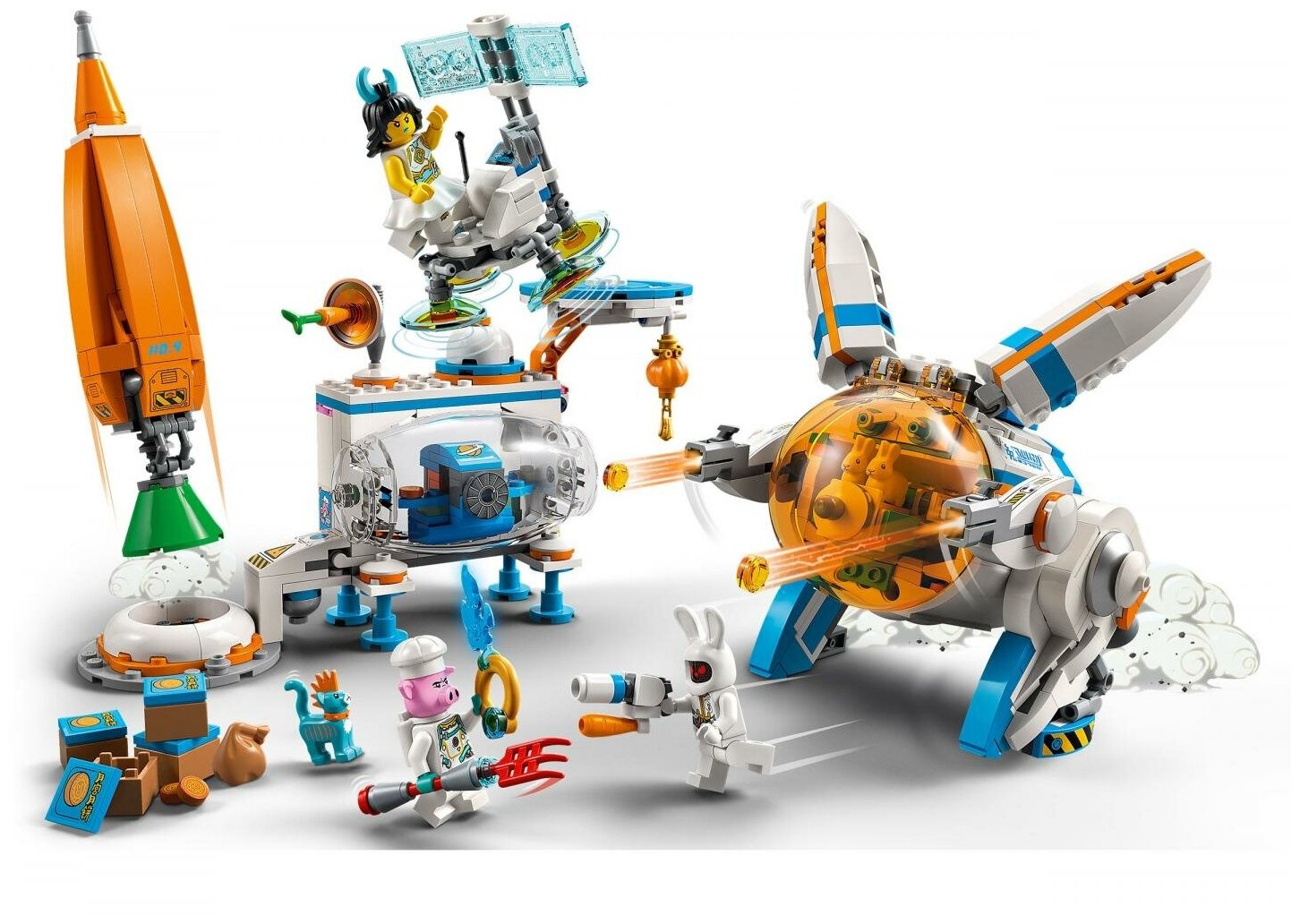 Конструктор LEGO LEGO Monkie Kid 80032 Фабрика лунных пряников Чанэ