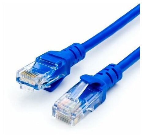 Кабель патч-корд U/UTP 5e кат. PVC RJ45