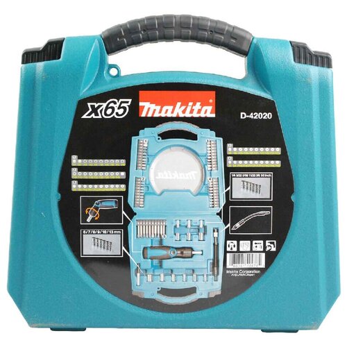 набор насадок makita circle series Набор насадок Circle, 65 шт Makita D-42020