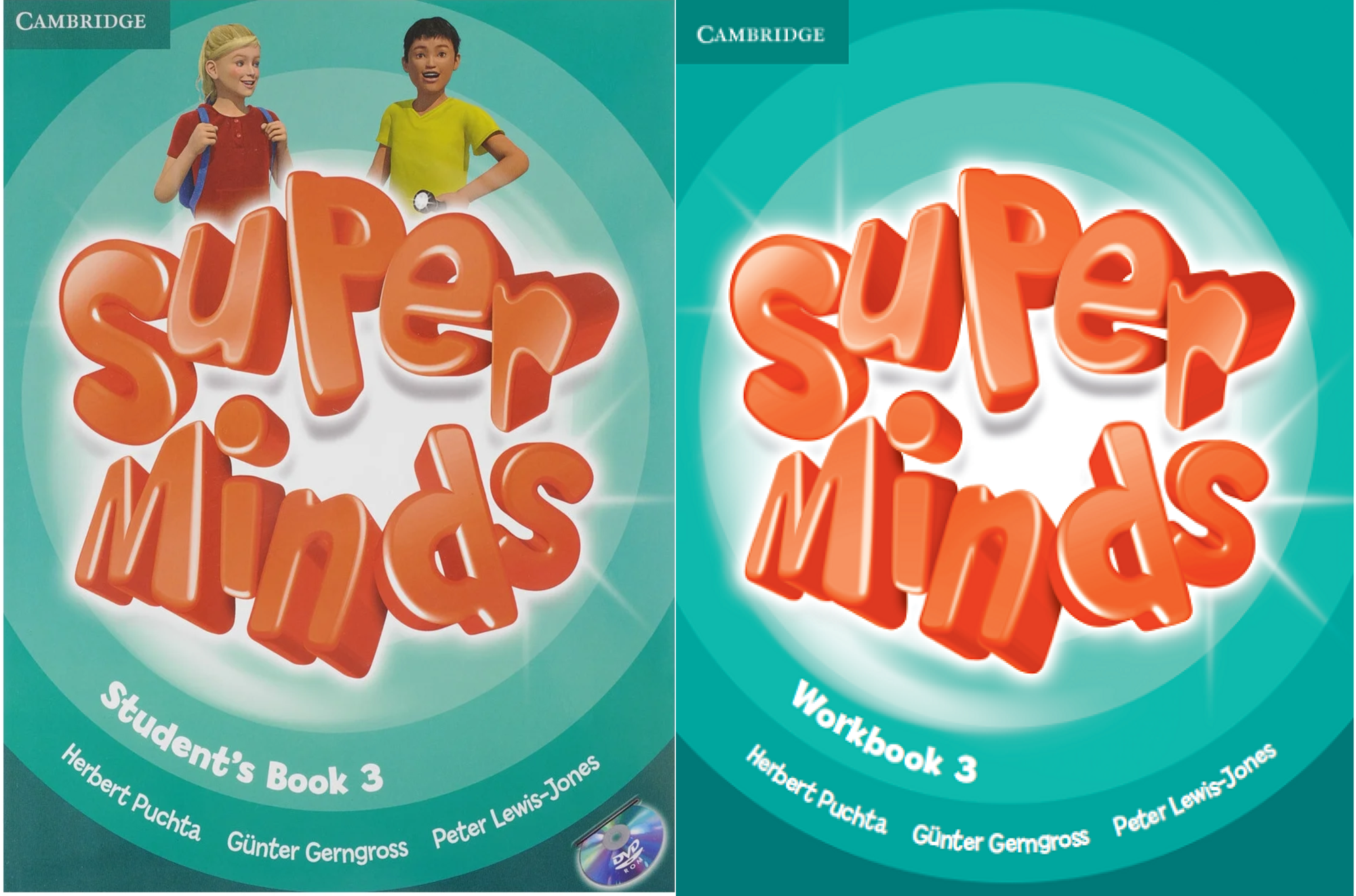 Super Minds 3 комплект : Учебник + рабочая тетрадь + диск