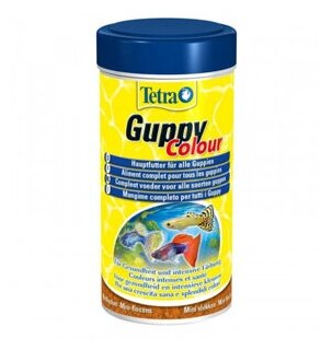 Корм для аквариумных рыб Tetra Guppy Colour Mini Flakes 100 мл (хлопья мини) - фотография № 9