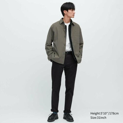 Брюки Uniqlo, размер 33inch, черный