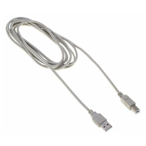 Кабель USB 2.0 A (M) - B (M), 3м, Buro (BHP RET USB_BM30) кабель buro braided usb a m usb type c m 1 м bhp ret typec1