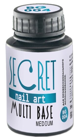 Secret nail art  Multi base medium BG004 30 