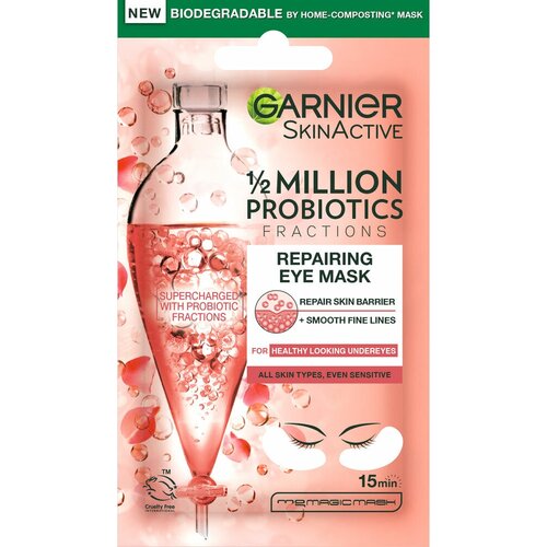 Патчи для глаз Garnier Skin Naturals с пробиотиками 6г