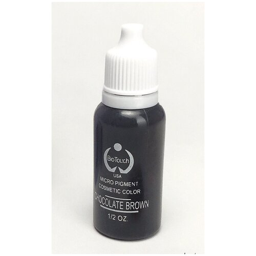 Пигмент Biotouch 15 ml для татуажа Chocolate Brown