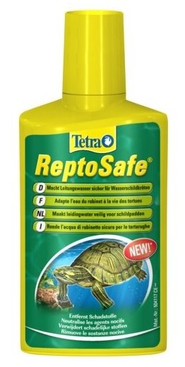 Tetra ReptoSafe кондиционер для подготовки воды в акватеррариумах, 100 мл - фотография № 18