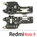 Шлейф для Xiaomi Redmi Note 9 разъем зарядки/разъем гарнитуры/микрофон