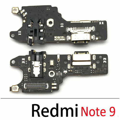 Шлейф для Xiaomi Redmi Note 9 разъем зарядки/разъем гарнитуры/микрофон шлейф для xiaomi redmi note 10t разъем зарядки микрофон aaa