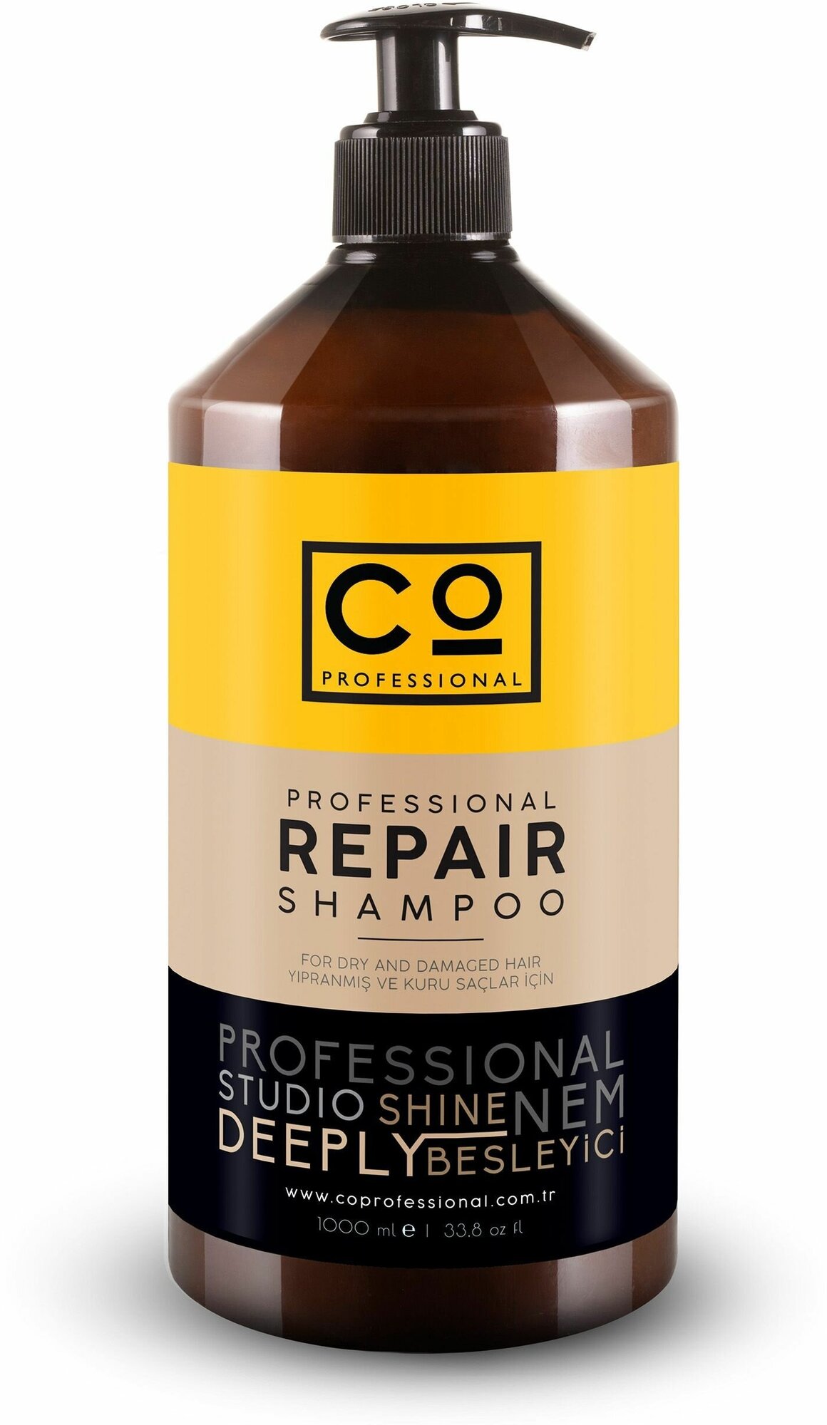 Восстанавливающий шампунь CO PROFESSIONAL Repair Shampoo, 1000 мл