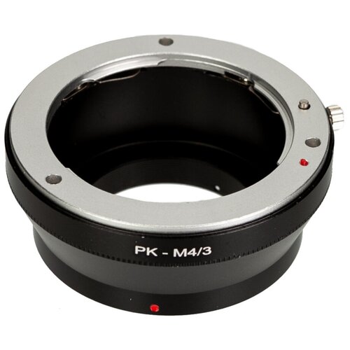 Переходное кольцо PWR с байонета PK на micro 4/3 переходник м39 l39 micro 4 3 с байонетом mft для фотокамер olympus panasonic черный
