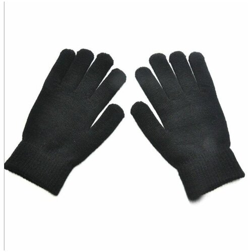 фото Перчатки , размер универсальный, черный бренд отсутствует
