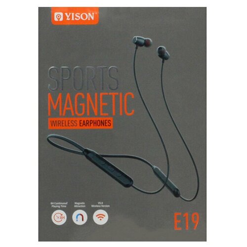 Наушники беспроводные Yison/Celebrat E19 (спорт) черный