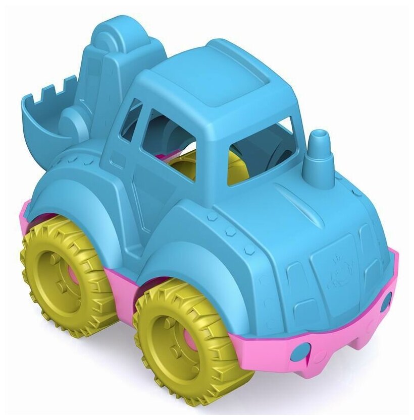 Трактор малый "Шкода" игрушечная машинка Нордпласт ШКД11