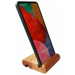 Подставка для телефона/подставка для планшета/подставка деревянная на стол - изображение