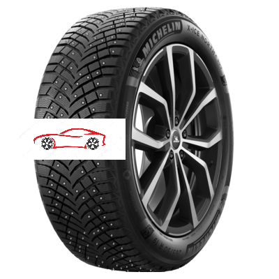 Зимняя шипованная шина Michelin X-Ice North 4 SUV (235/60 R17 106T)