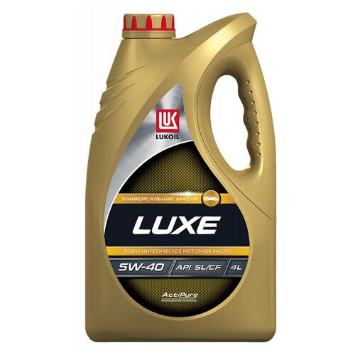 LUKOIL LUXE Масло моторное синтетическое 5W-40 4 л