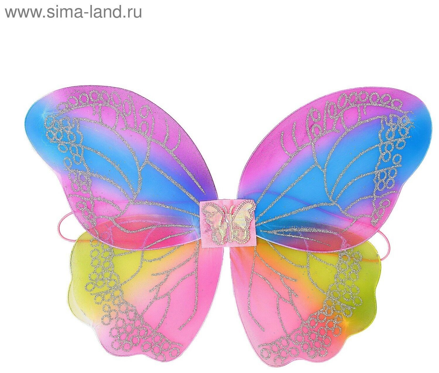 Карнавальные крылья «Бабочка», с узорами
