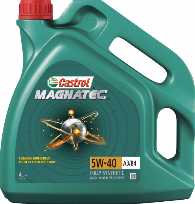 Масло моторное синтетическое Castrol Magnatec A3/B4 5W40 4 л 15C9E0