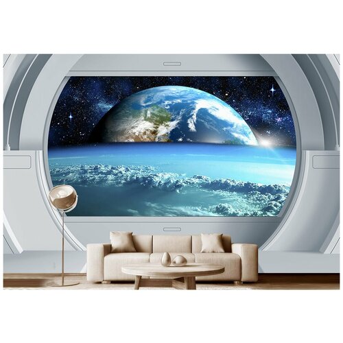 Фотообои на стену космос Модный Дом Космическая одиссея 400x260 см (ШxВ)