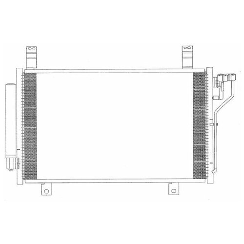 Конденсер MAZDA CX-5 2.0 M/T 11-