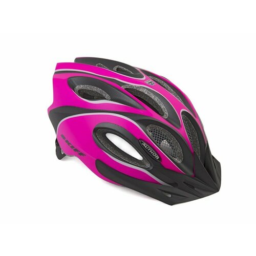 фото Шлем author skiff 191, розово-черный, 58-62см