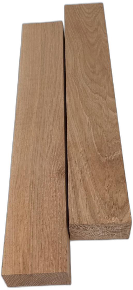 Брусок из древесины ДУБ 45х85х550мм для резьбы по дереву  деревянная заготовка материал для моделирования