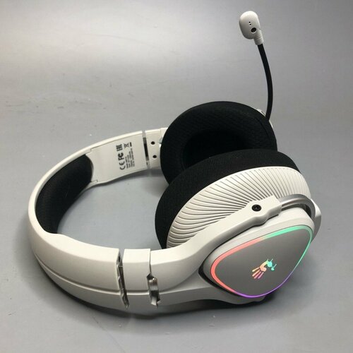 Наушники с микрофоном A4Tech Bloody MR710 серый крепление оголовье беспроводные bluetooth BLOODY MR710 GREY 10480₽