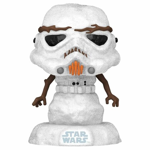 Фигурка Funko Bobble Star Wars Holiday Stormtrooper Snowman (557) 64338, 10 см фигурка funko bobble star wars holiday c 3po snowman 559 64335 11 см