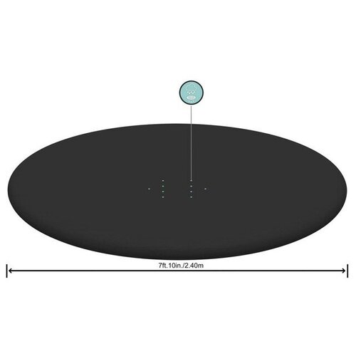 Тент BESTWAY для бассейна 280см круглый