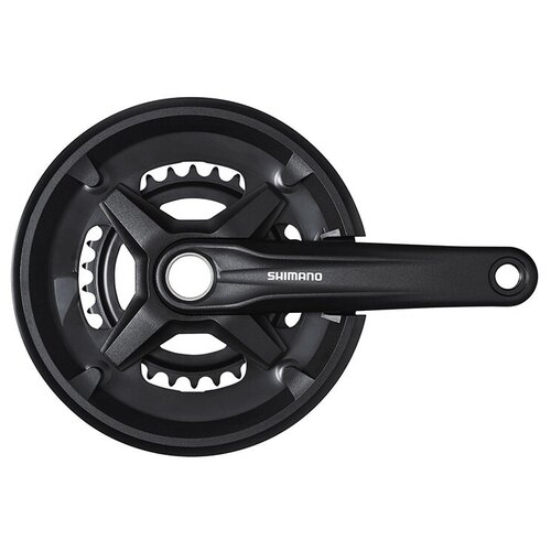 Система Shimano, Mt210, 170мм, для 2x9ск, ин. Вал., 46/30, с защитой., цвет черный Efcmt210cx60cl