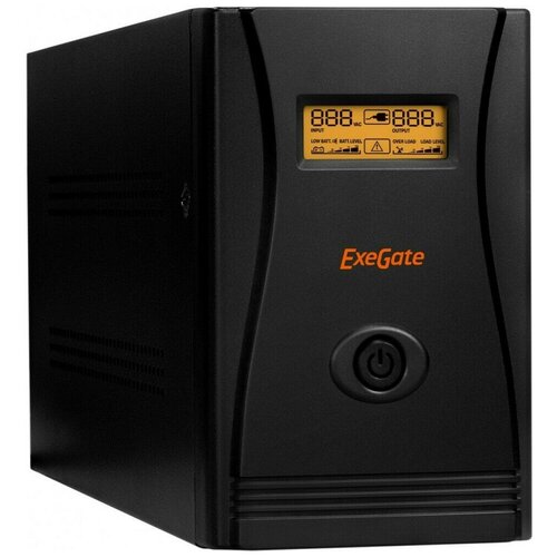 ИБП ExeGate SpecialPro Smart LLB-2000 LCD (С13, RJ, USB) (EP285517RUS) exegate ep285517rus ибп exegate specialpro smart llb 2000 lcd avr c13 rj usb